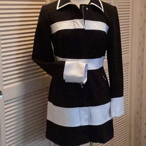 Black & White INC coat